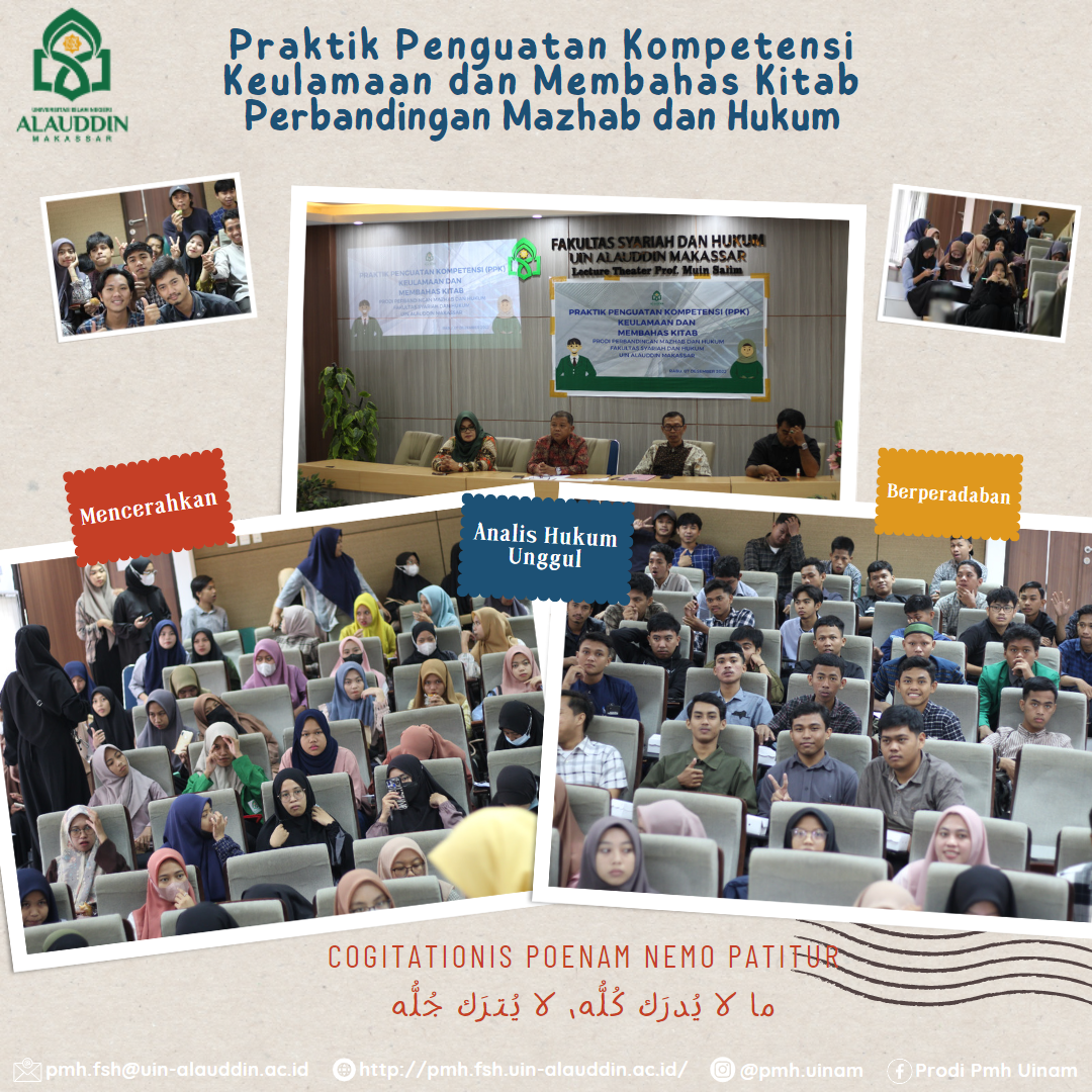 Praktik Penguatan Kompetensi Keulamaan dan Membahas Kitab Prodi Perbandingan Mazhab dan Hukum