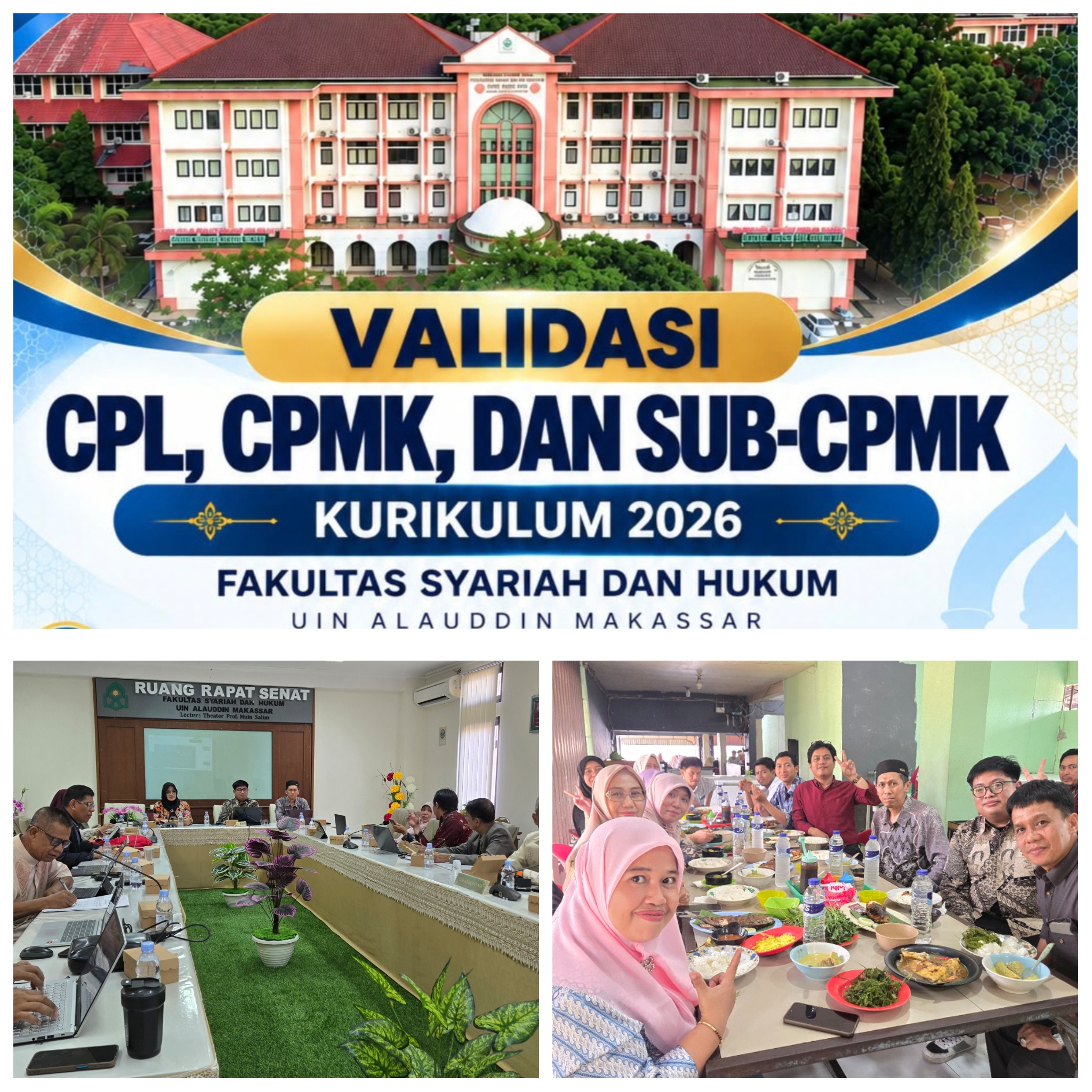 Sinergi KPM dan GPM: Prodi HTN Gelar Validasi CPL, CPMK dan Sub-CPMK Kurikulum 2026