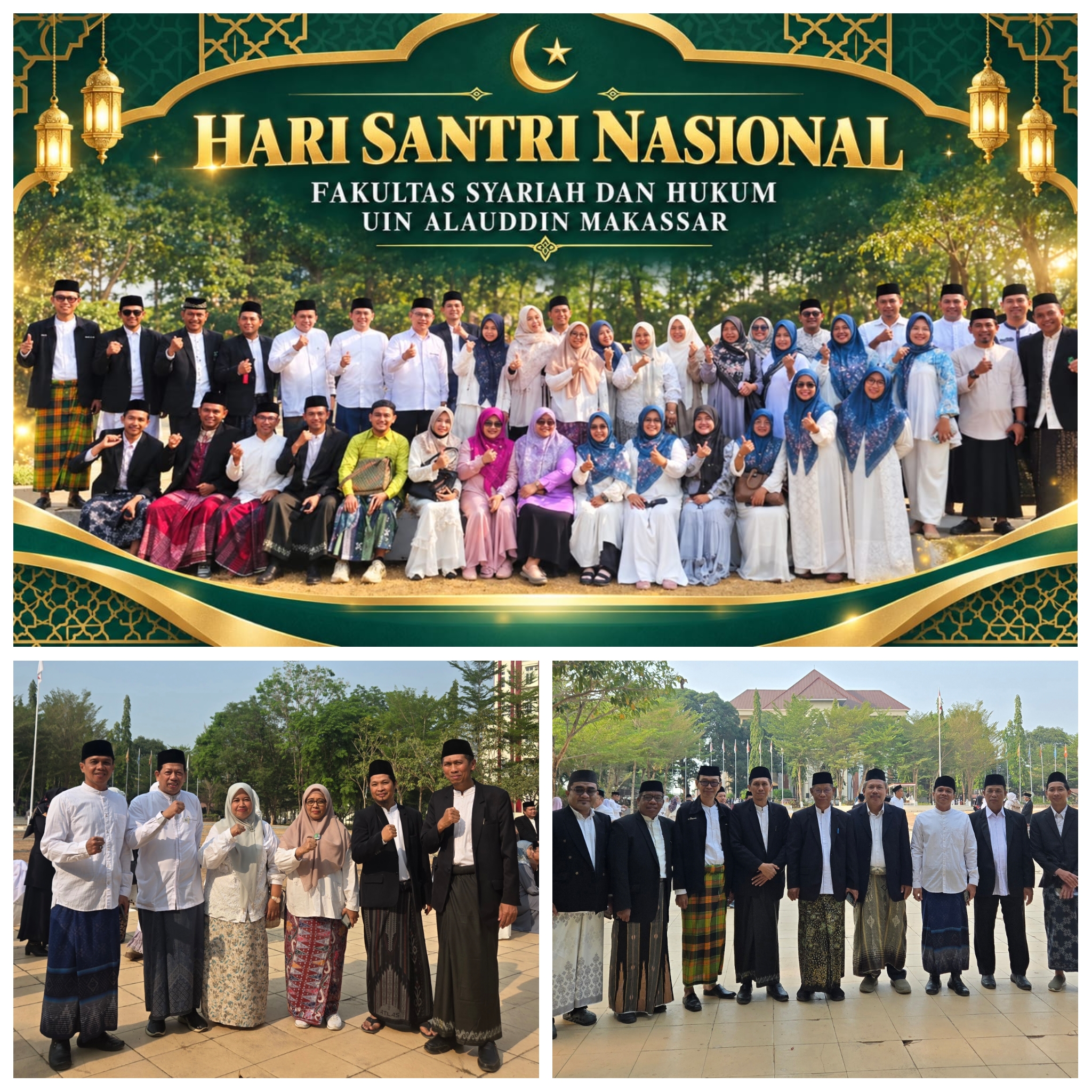 UIN Alauddin Makassar Gelar Upacara Hari Santri 2026 di Kampus II Samata: Teguhkan Semangat 