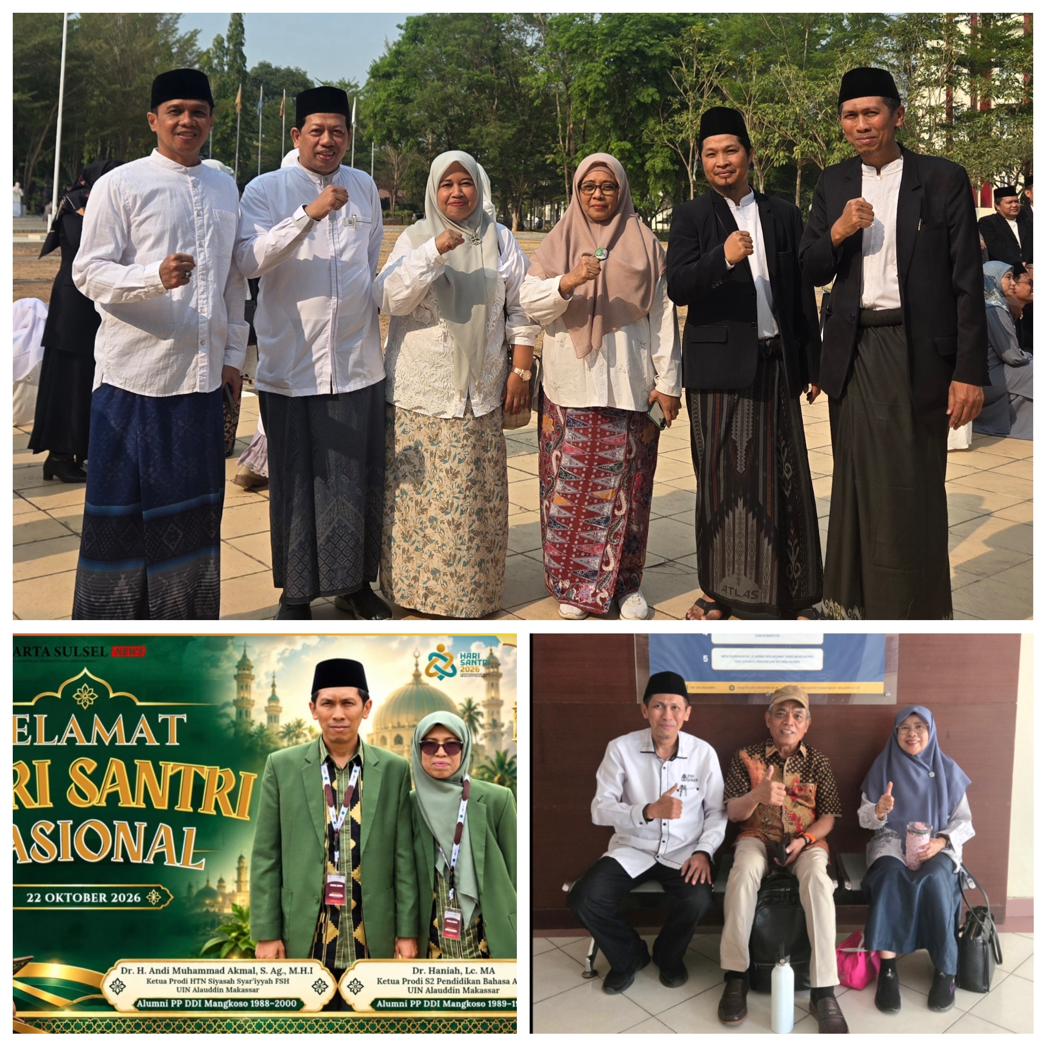 Alumni PP DDI Mangkoso Berkiprah di FSH UINAM: Dekatkan Berkah Pesantren dengan Dunia Akademik pada Upacara Hari Santri Nasional 2026