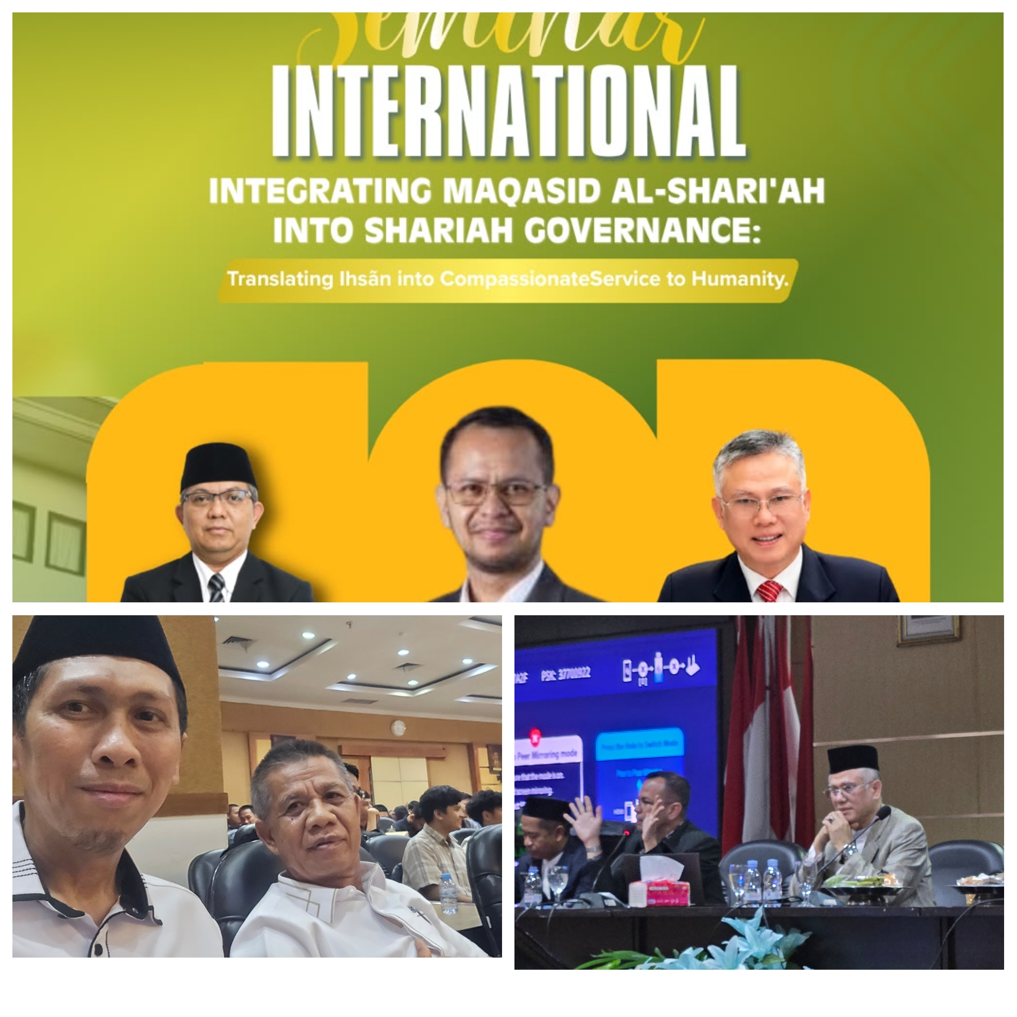 FSH UIN Alauddin Gelar Seminar Internasional: Integrasikan Maqasid Syariah dan Ihsan dalam Tata Kelola Hukum