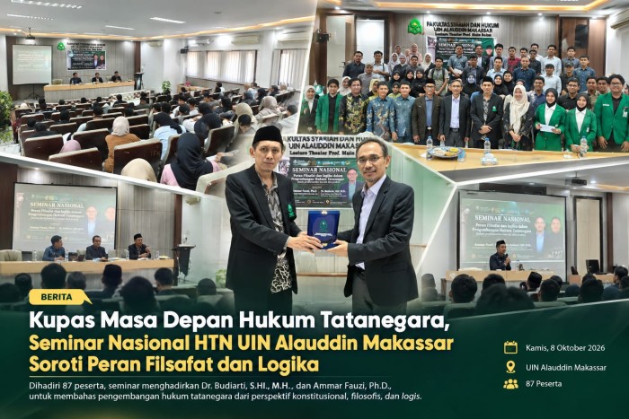 Seminar Nasional "Peran Filsafat dan Logika dalam Pengembangan Hukum Tatanegara dalam Problematika Teoritis dan Praktis"